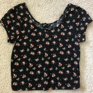 Floral Crop Top